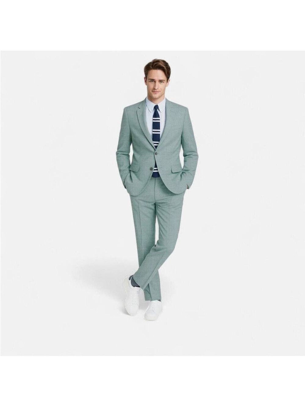 Nautica Men's Modern Fit 2 Piece Suit Jacket - NWT